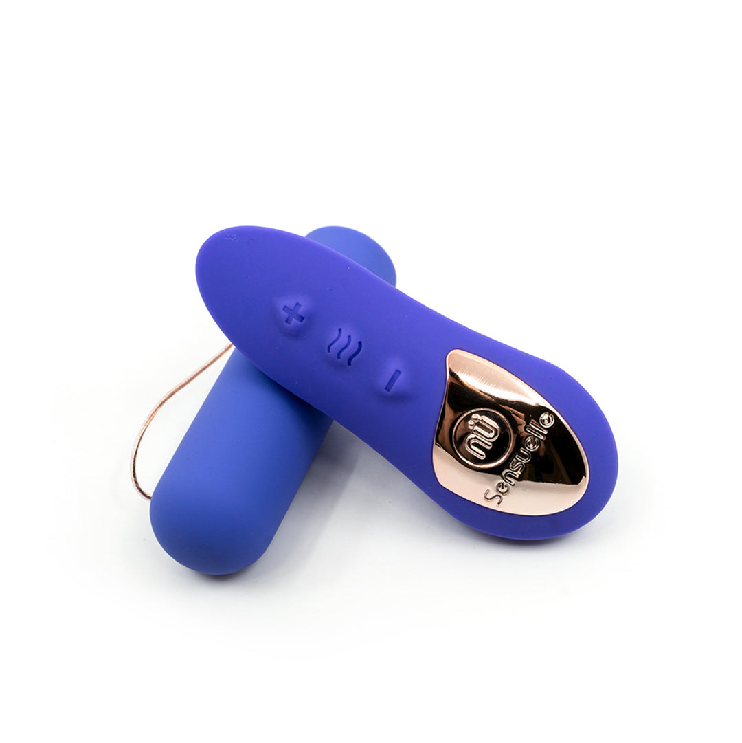 Nu Sensuelle blue Wireless Bullet Plus with remote control vibrator