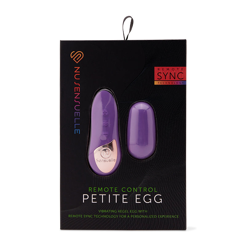 Nu Sensuelle Violet Remote Control Petite Egg vibrator