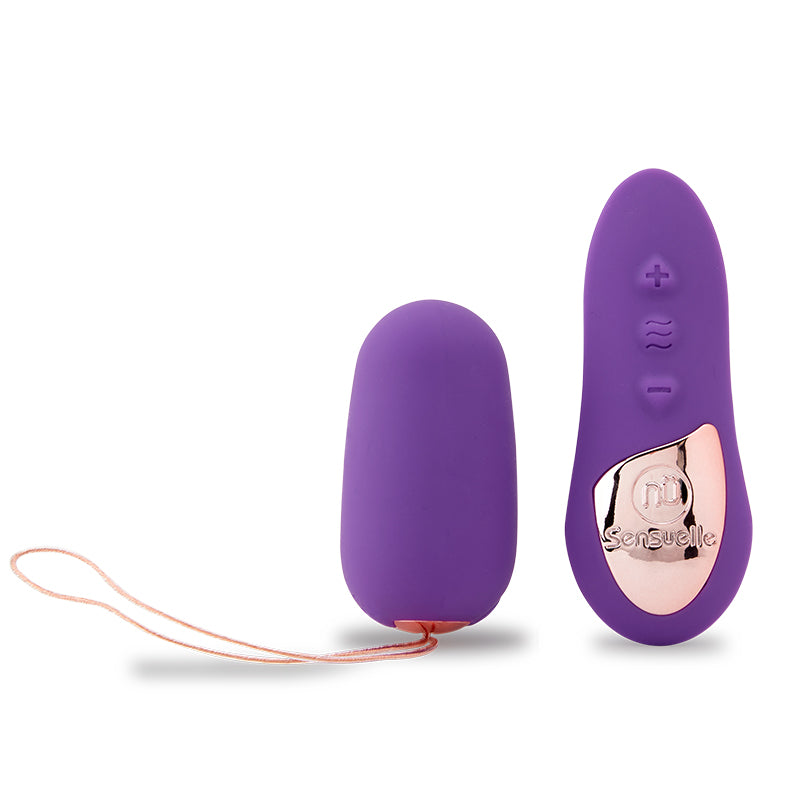 Nu Sensuelle Purple Remote Control Petite Egg vibrator