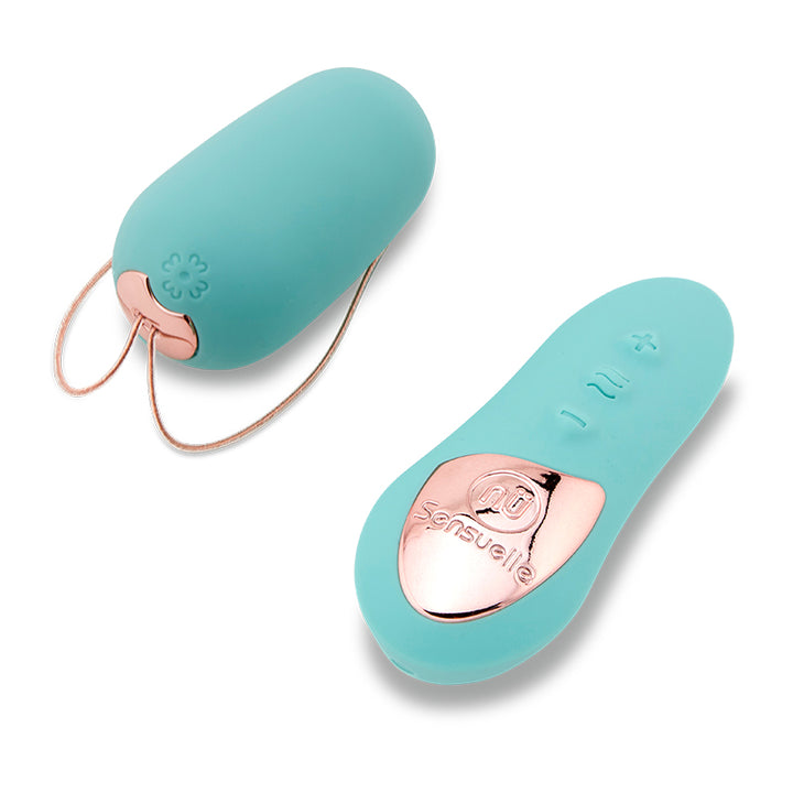 Nu Sensuelle Sky Blue Remote Control Petite Egg vibrator