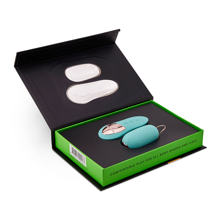 Nu Sensuelle Blue Remote Control Petite Egg Open Box Vibrator