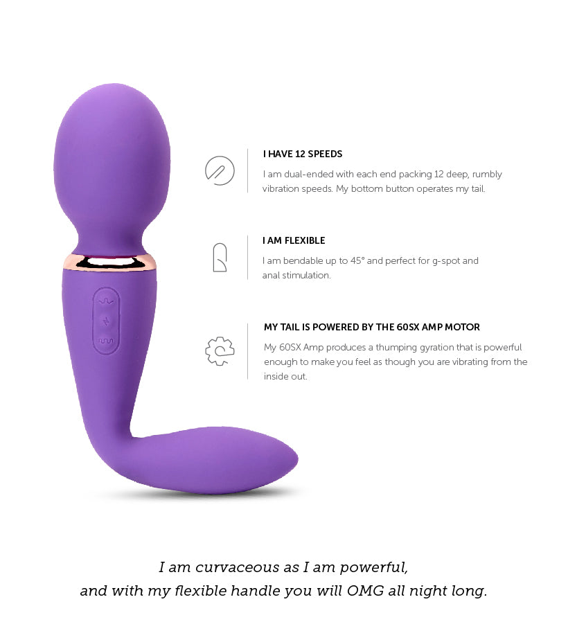 Alluvion XLR8 Wand | Powerful Wand Vibrator | Nu Sensuelle Alluvion XLR8 Wand | Powerful Wand Vibrator | Nu Sensuelle