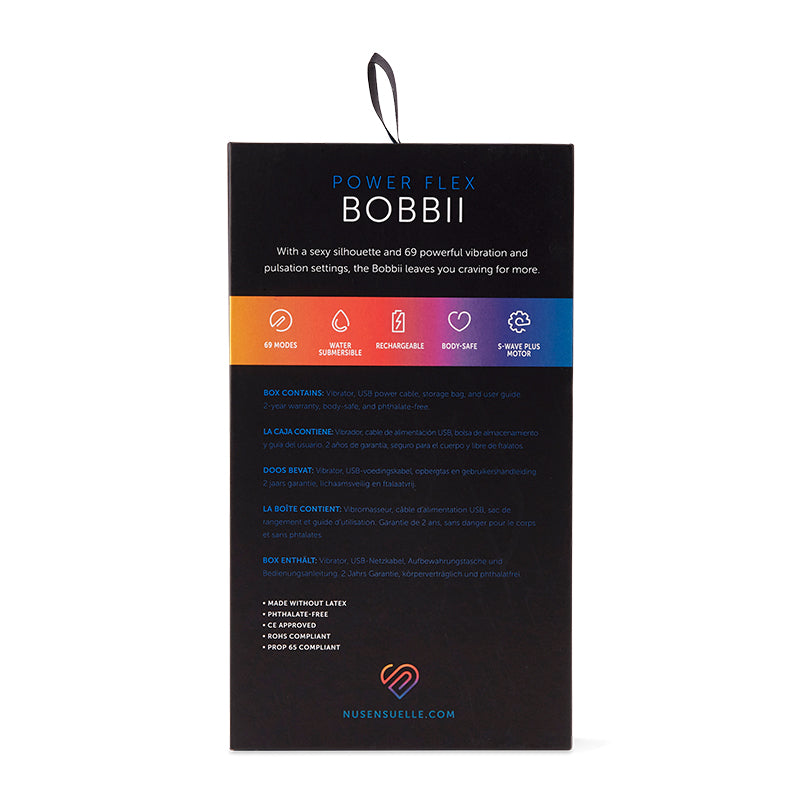 Power Flex Bobbii | Curvy Bullet Vibrator | NuSensuelle Nu Sensuelle Power Flex Bobbii | Curvy Bullet Vibrator | NuSensuelle Nu Sensuelle