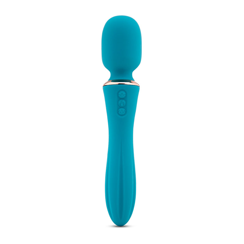 Blue Mini Wand Vibrator