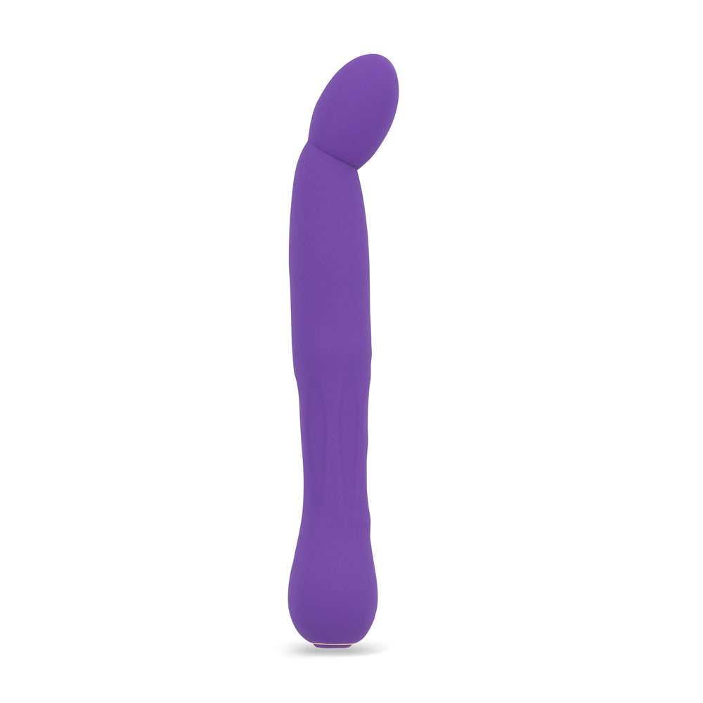 Aimii 15-Function Dual Motor Flexible G-Spot Vibrator in Purple