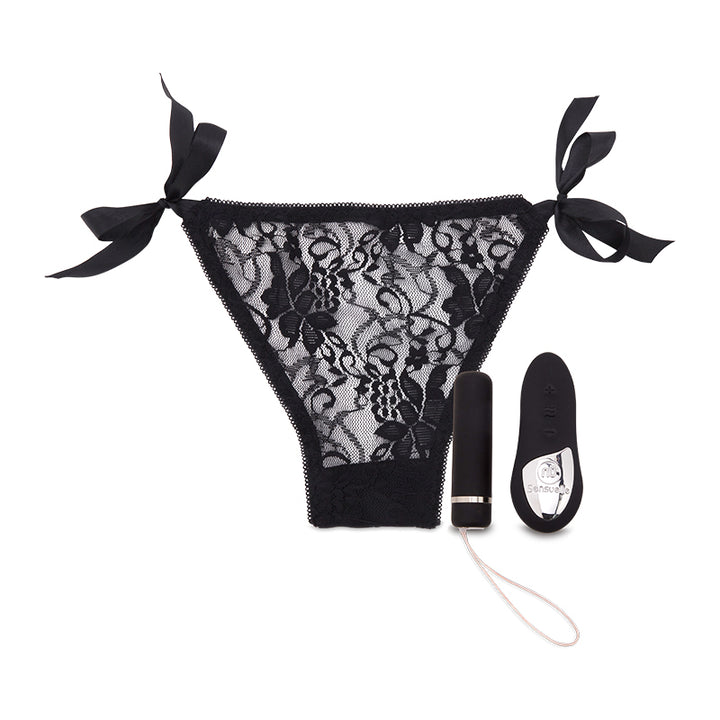 Nu Sensuelle Black Remote Control Pleasure Panty
