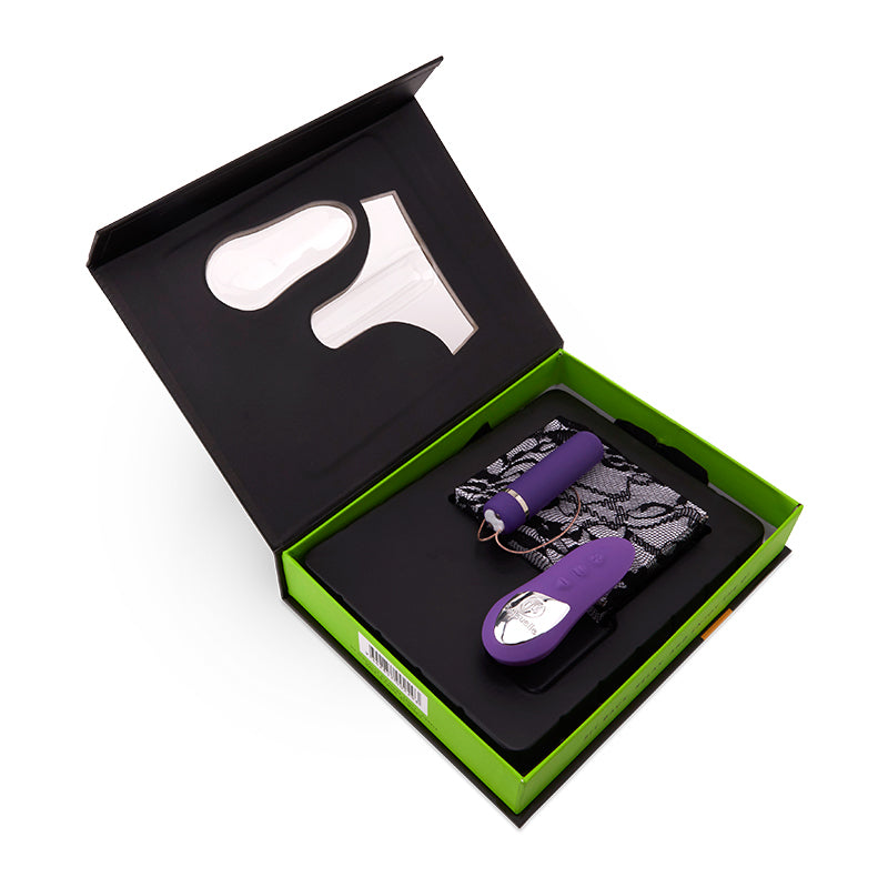 Nu Sensuelle Purple Open Box Remote Control Pleasure Panty